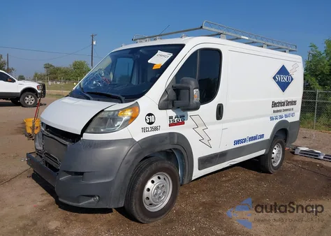 2014 Ram Promaster 1500 Low Roof из США, поврежденный, VIN 3C6TRVNG3EE112416